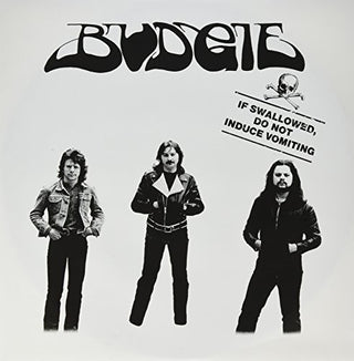 the album cover for Budgie - If Swallowed Do Not Induce Vomiting