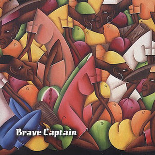 the album cover for Brave Captain - Nothing Lasts He Sang Only The Earth and The Mountains