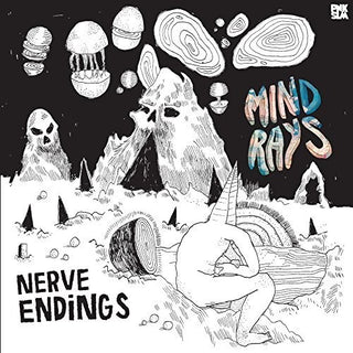 the album cover for Mind Rays - Nerve Endings
