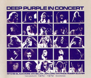 the album cover for Deep Purple - In Concert 1970-72 [Import]
