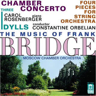 the album cover for Courtney Sheinmel - Chamber Concerto / 3 Idylls / 4 PCS String Orch