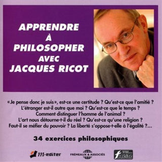 the album cover for Jacques Ricot - Apprendre A Philosopher