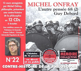 the album cover for Michael Onfray - V22: Contre Histoire Philosophie