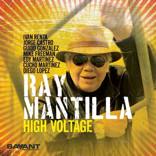 the album cover for Ray Mantilla - High Voltage