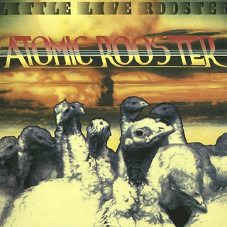 the album cover for Atomic Rooster - Little Live Rooster