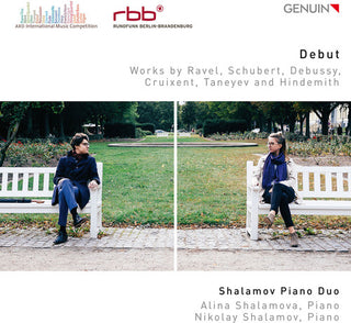 the album cover for Shalamov Piano Duo - Debut