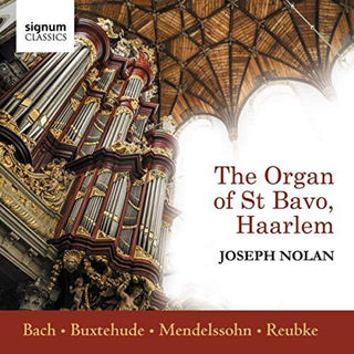 the album cover for Joseph Nolan - Organ of St Bavo