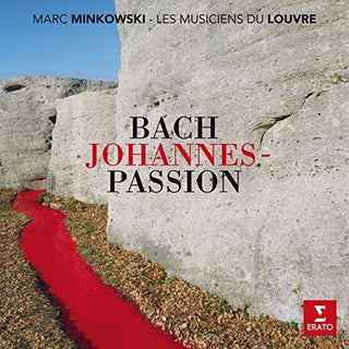 the album cover for Bach / Minkowski - St John Passion