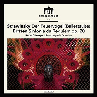 the album cover for Britten / Stravinsky / Kempe / Dresden / Kempe - Stravinsky & Britten: Firebird Suite