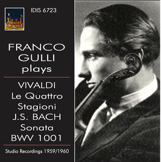 the album cover for Vivaldi / J Bahc S / Gulli / Ceccato - Franco Gulli plays Vivaldi & Bach