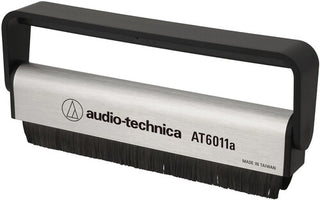 Audio Technica AT6011A Anti Static LP Cleaning Brush (Silver/Black)