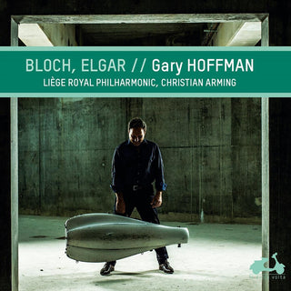 the album cover for Gary Hoffman - Bloch & Elgar: Cello Works