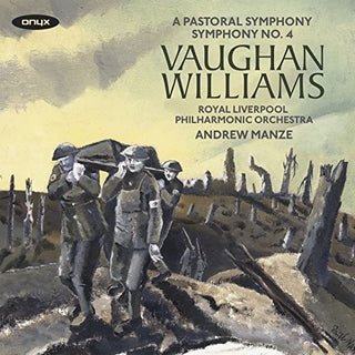 the album cover for Andrew Manze - Vaughan Williams: A Pastoral Symphony, Symphony No.4