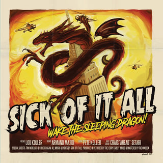 the album cover for Sick Of It All - Wake The Sleeping Dragon! [LP]