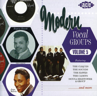the album cover for Modern Vocal Groups - Vol. 5-Modern Vocal Groups [Import]