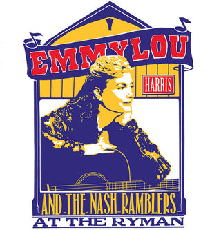 the album cover for Emmylou Harris - Emmylou Harris And The Nash Ramblers At The Ryman