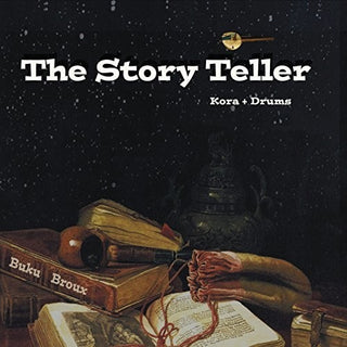 the album cover for Buku Broux - The Storyteller (Kora And Drums)