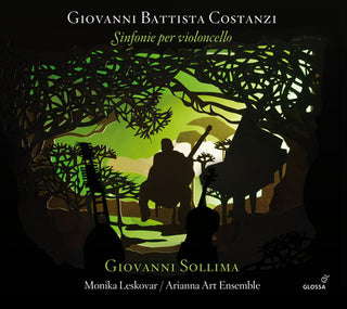 the album cover for Monika Leskovar - Giovanni Battista Costanzi: Sinfonie per violoncello