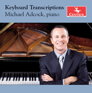 the album cover for Bizet / Gershwin / Prokofiev / Adcock - Keyboard Transcriptions