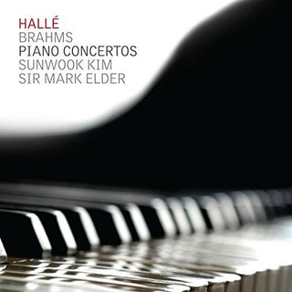 the album cover for HallÃ© - Johannes Brahms: Piano Concertos Nos. 1 & 2