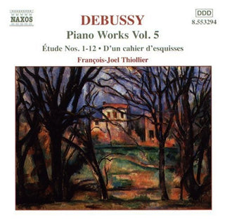 the album cover for Francois-Joel Thiollier - Piano Works 5