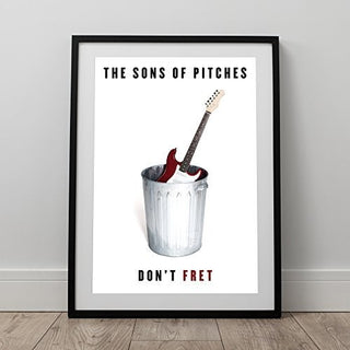 the album cover for Sons of Pitches - No Instruments Don't Fret