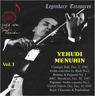 the album cover for Yehudi Menuhin - Yehudi Menuhin 1