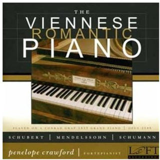 the album cover for Penelope Crawford - Viennese Romantic Piano