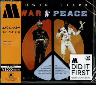 the album cover for Edwin Starr - War & Peace [Limited Edition] (Jpn)
