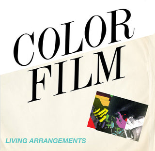 the album cover for Color Film - Living Arrangements