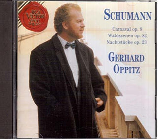 the album cover for Schumann / Gerhard Oppitz - Carnaval Op 9