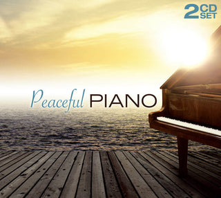 the album cover for Various Artists - Peaceful Piano