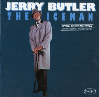 the album cover for Jerry Butler - The Iceman
