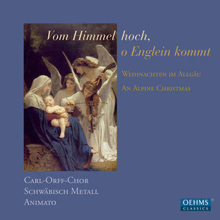 the album cover for Carl-Orff-Chor; Animato; Schwaebisch Metall - Alpine Christmas