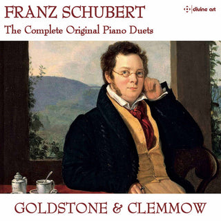 the album cover for Caroline Clemmow - Schubert: The Complete Works for Piano Duet