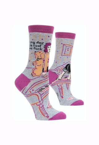 My Dog Is Cool As Fuck - Women's Socks