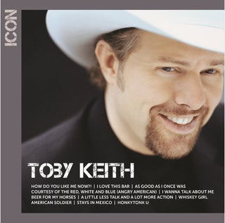the album cover for Toby Keith - Icon