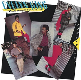 the album cover for Evelyn King - FACE TO FACE