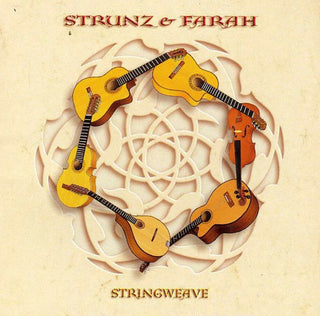 the album cover for Strunz & Farah - Stringweave