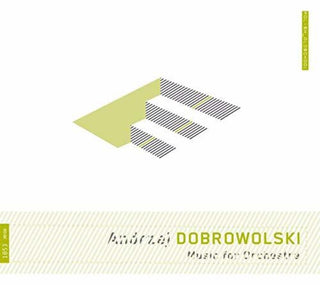 the album cover for Dobrowolski - Music for Orchestra