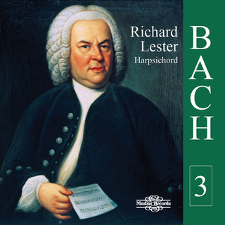 the album cover for J Bach S / Lester - Harpsichord 3
