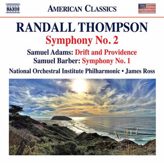 the album cover for Thompson / Adams / Ross - Randall Thompson: Symphony 2