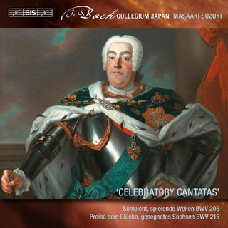 the album cover for Masaaki Suzuki - Bach: Secular Cantatas 8 Celebratory Cantatas