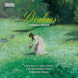 the album cover for Latvian Radio Choir - Brahms: Liebeslieder