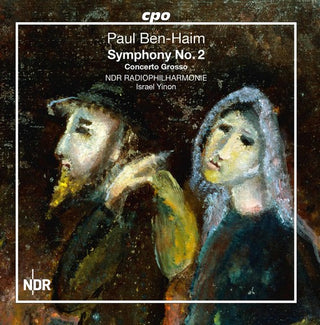 the album cover for Israel Yinon - Paul Ben-Haim: Symphony No. 2 & Concerto Grosso