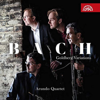 the album cover for J Bach S / Arundo Quartet - Goldberg Variations