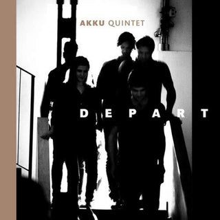 the album cover for AKKU quintet - Depart