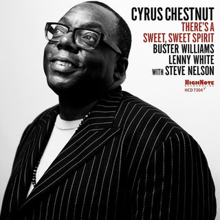the album cover for Cyrus Chestnut - There's A Sweet Sweet Spirit