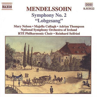 the album cover for Adrian Thompson - Symphony 2: Lobgesang