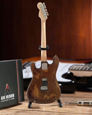 Axe Heaven Stevie Ray Vaughan Fender Stratocaster Distressed SRV Custom Mini Guitar Replica SRV-040